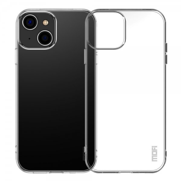 Mofi iPhone 15 Plus Deksel Transparent TPU Klar