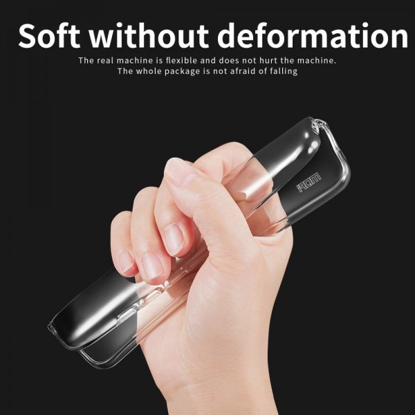 Mofi iPhone 15 Plus Deksel Transparent TPU Klar