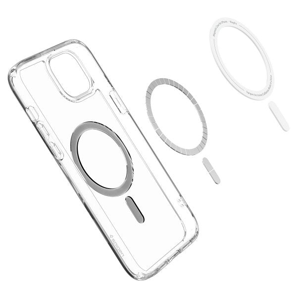 Spigen iPhone 15 Plus Deksel Ultra Hybrid MagFit Svart