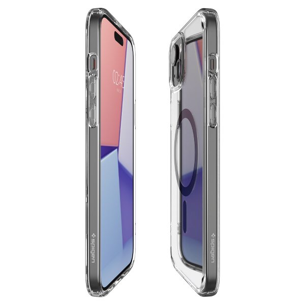 Spigen iPhone 15 Plus Deksel Ultra Hybrid MagFit Svart