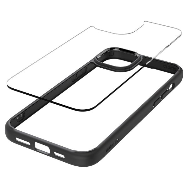 Spigen iPhone 15 Plus Deksel Ultra Hybrid Matte Black