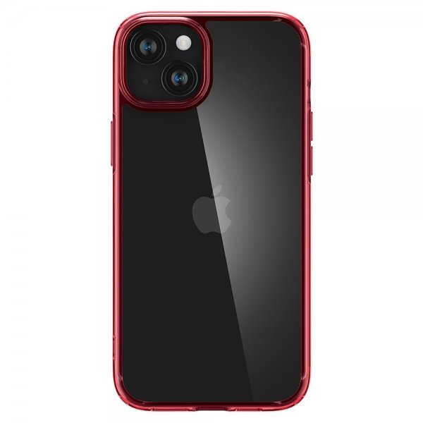 Spigen iPhone 15 Plus Deksel Ultra Hybrid Red Crystal