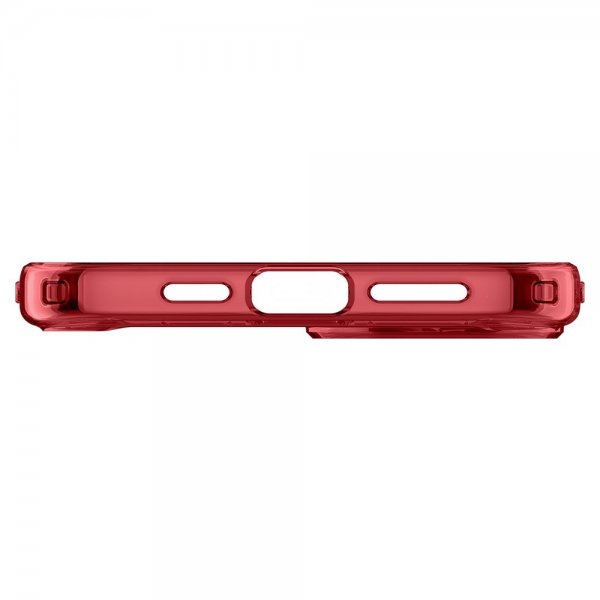 Spigen iPhone 15 Plus Deksel Ultra Hybrid Red Crystal