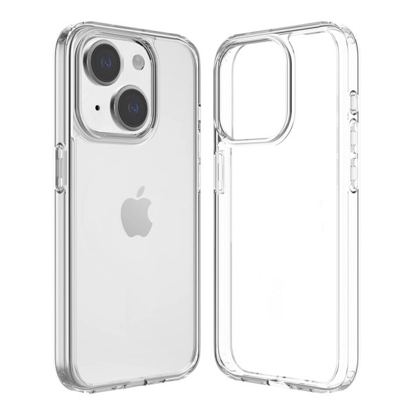 Rvelon iPhone 15 Plus Deksel Støtsikker Transparent