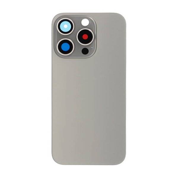 iPhone 15 Pro baksideglass med MagSafe-magnet - grå