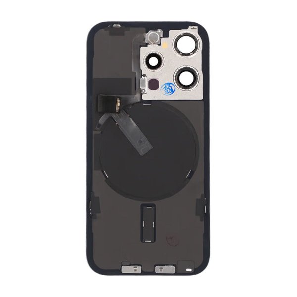iPhone 15 Pro Bakside Glass Komplett OEM - Naturlig Titan