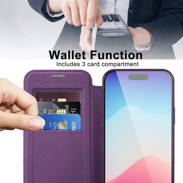 iPhone 15 Pro Etui MagSafe Svart