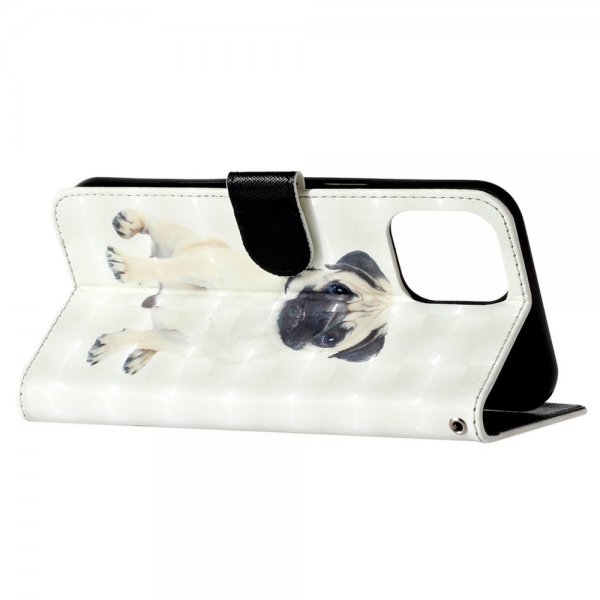 iPhone 15 Pro Etui Motiv Mops