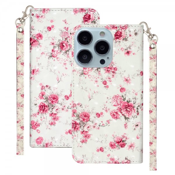 iPhone 15 Pro Etui Motiv Rosor