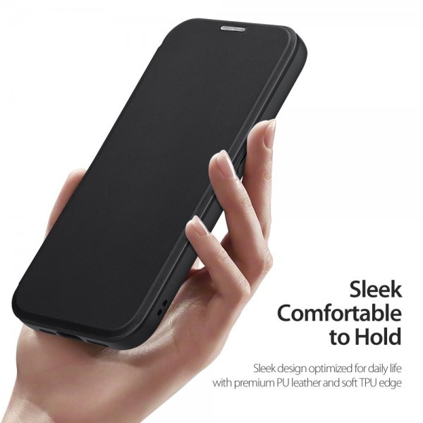 Dux Ducis iPhone 15 Pro Etui Skin X Pro Series MagSafe Svart