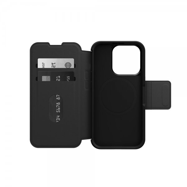 Otterbox iPhone 15 Pro Etui Strada MagSafe Shadow Black