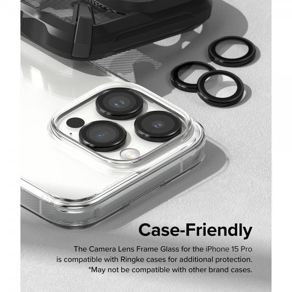 Ringke iPhone 15 Pro Kamerabeskytter Camera Lens Frame