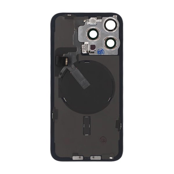 iPhone 15 Pro Max Baksideglass Komplett OEM - Titanblå