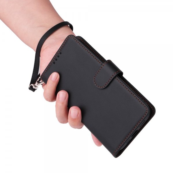 Betopnice iPhone 15 Pro Max Etui Avtagbart Deksel 005 Svart