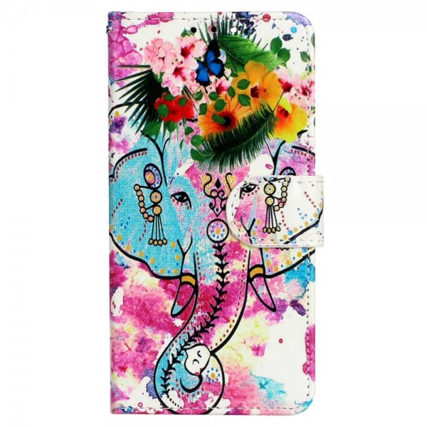 iPhone 15 Pro Max Etui Motiv Elefantmønster