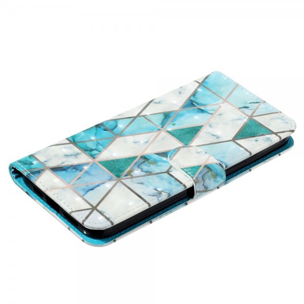 iPhone 15 Pro Max Etui Motiv Grønn Marmor