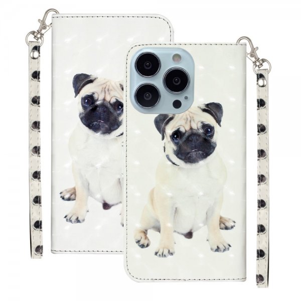 iPhone 15 Pro Max Etui Motiv Mops