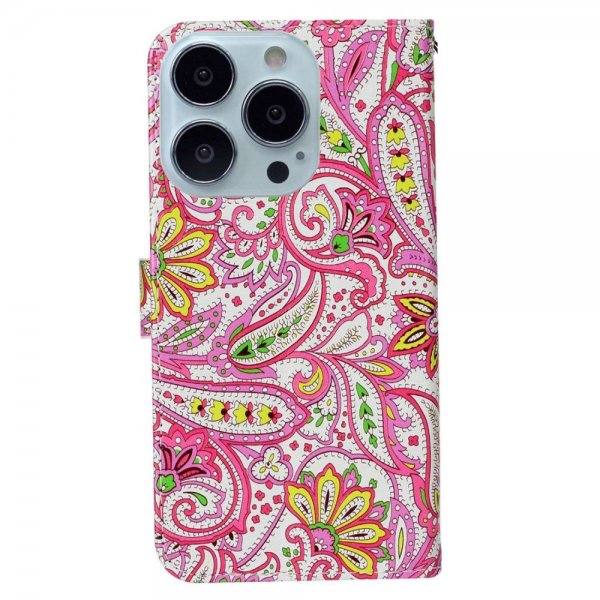 iPhone 15 Pro Max Etui Motiv Paisleymønster