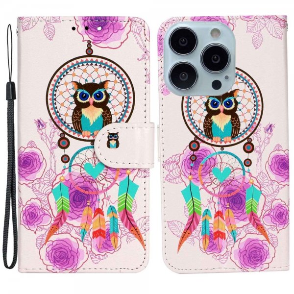 iPhone 15 Pro Max Etui Motiv Ugle Drømmefanger
