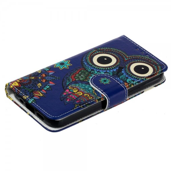 iPhone 15 Pro Max Etui Motiv Ugle Mandala
