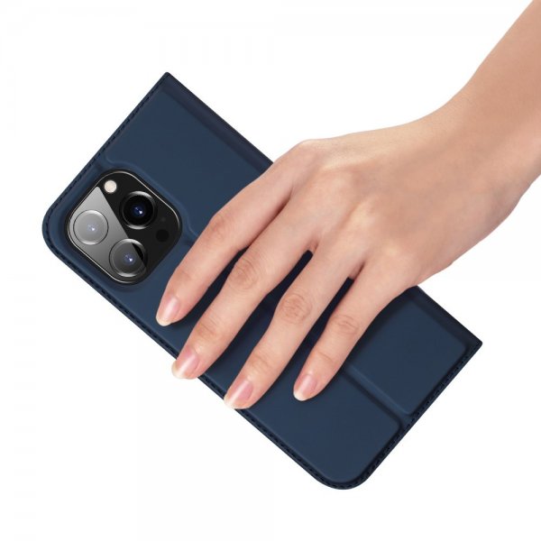 Dux Ducis iPhone 15 Pro Max Etui Skin Pro Series Blå