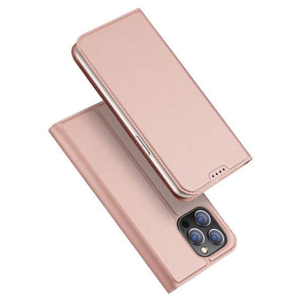 Dux Ducis iPhone 15 Pro Max Etui Skin Pro Series Rosa