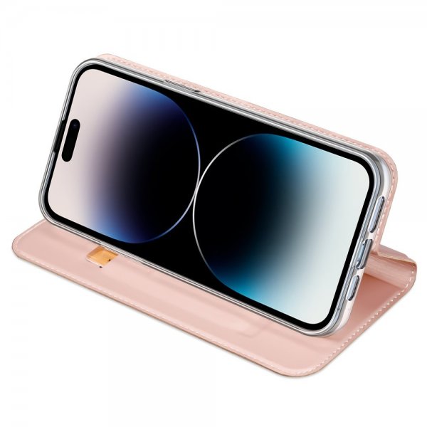 Dux Ducis iPhone 15 Pro Max Etui Skin Pro Series Rosa