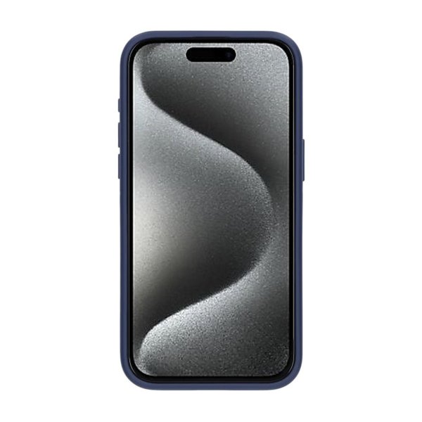 iPhone 15 Pro Max Deksel Roterbart Stativ Blå