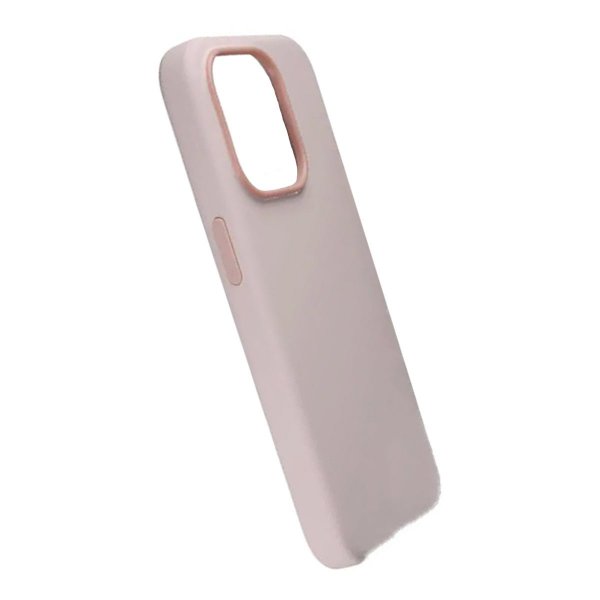 Rvelon iPhone 15 Pro Max Deksel Silikon Rosa