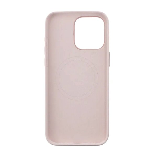 Rvelon iPhone 15 Pro Max Deksel Silikon MagSafe Rosa