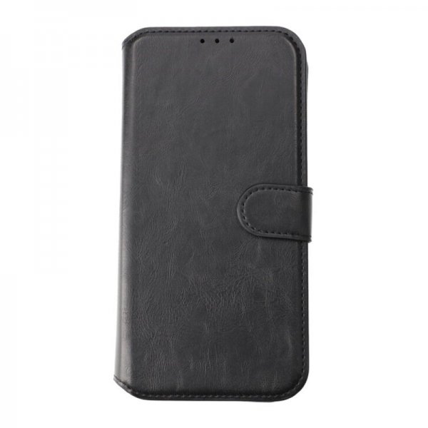 Rvelon iPhone 15 Pro Max Etui Detachable Wallet Case Svart
