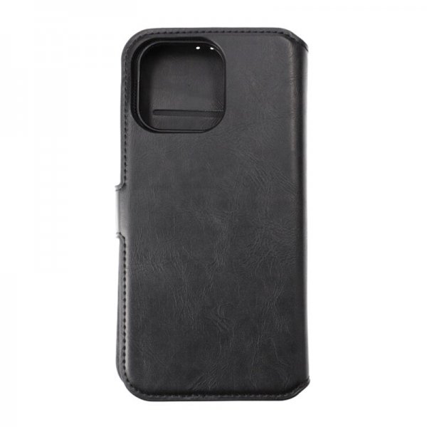 Rvelon iPhone 15 Pro Max Etui Detachable Wallet Case Svart