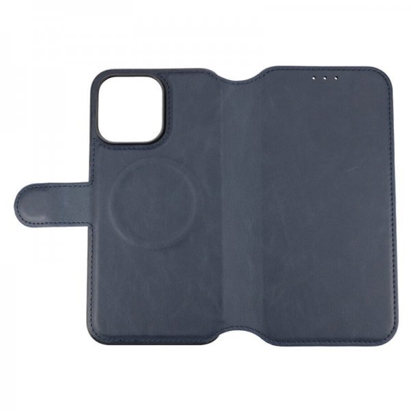 Rvelon iPhone 15 Pro Max Etui 4 Kortlomme MagSafe Blå
