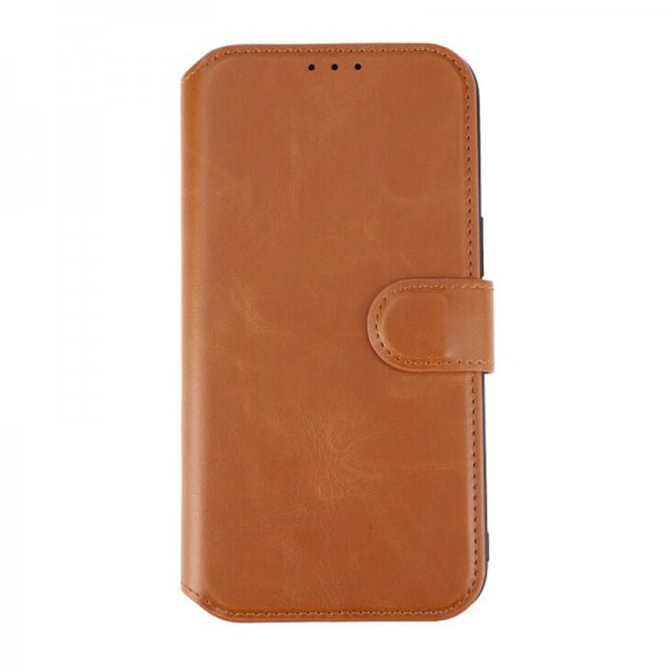 Rvelon iPhone 15 Pro Max Etui 4 Kortlomme MagSafe Brun