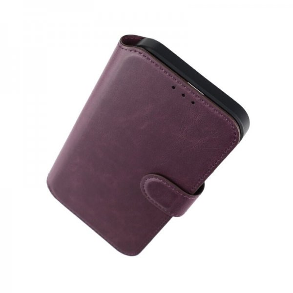 Rvelon iPhone 15 Pro Max Etui 4 Kortlomme MagSafe Lilla