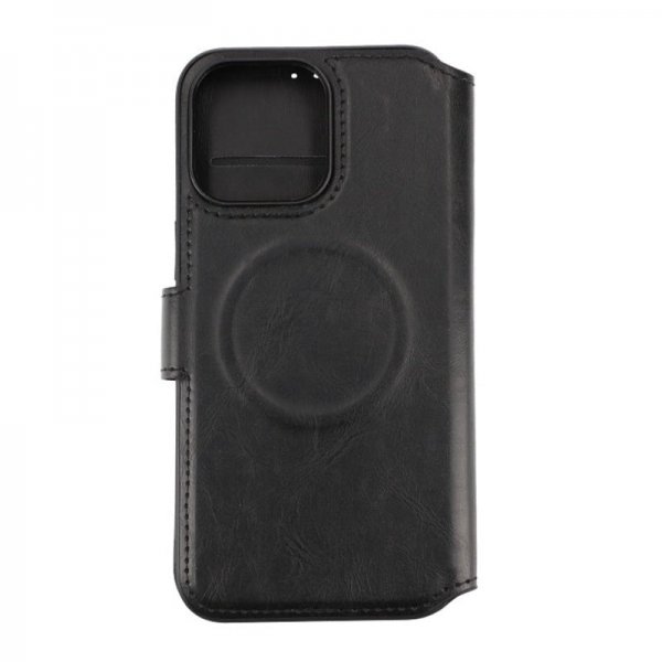 Rvelon iPhone 15 Pro Max Etui 4 Kortlomme MagSafe Svart