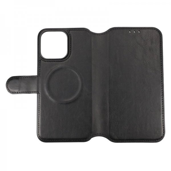 Rvelon iPhone 15 Pro Max Etui 4 Kortlomme MagSafe Svart