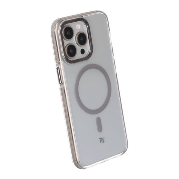 Rvelon iPhone 15 Pro Max Deksel Forsterkede hjørner Grå