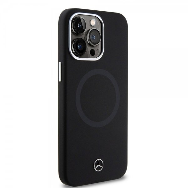 Mercedes Benz iPhone 15 Pro Max Deksel Bicolor MagSafe Svart