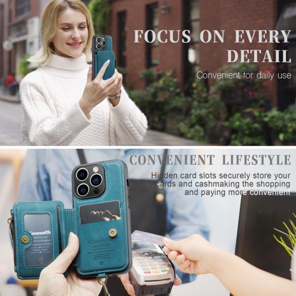 CaseMe iPhone 15 Pro Max Deksel C20 Series Petrol