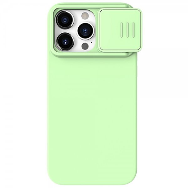 Nillkin iPhone 15 Pro Max Deksel CamShield Silky Lysegrønn