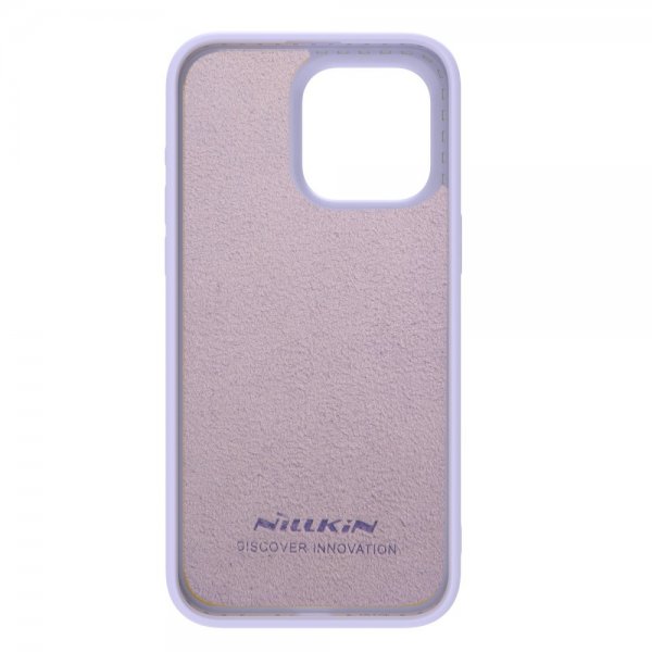 Nillkin iPhone 15 Pro Max Deksel CamShield Silky MagSafe Lyslilla