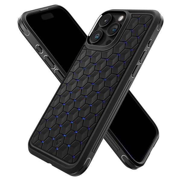 Spigen iPhone 15 Pro Max Deksel Cryo Armor Cryo Blue