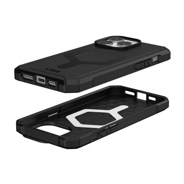 Urban Armor Gear (UAG) iPhone 15 Pro Max Deksel Essential Armor MagSafe Svart