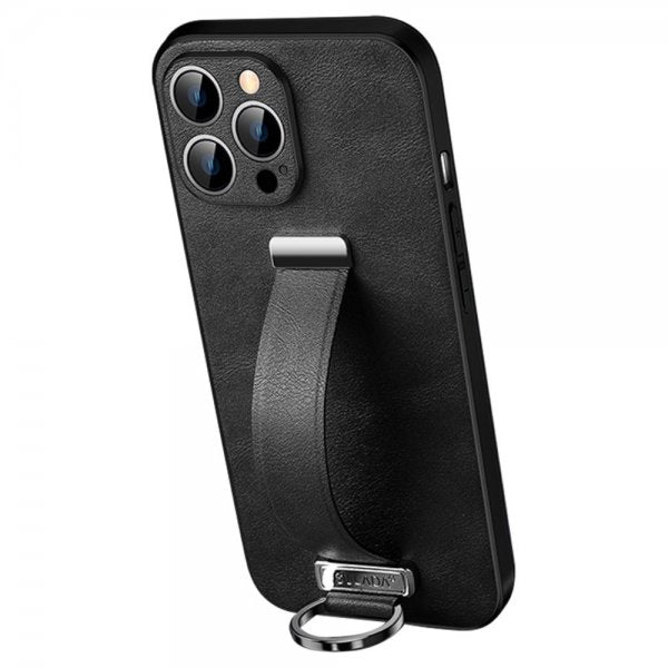 Sulada iPhone 15 Pro Max Deksel Fashion Series Svart