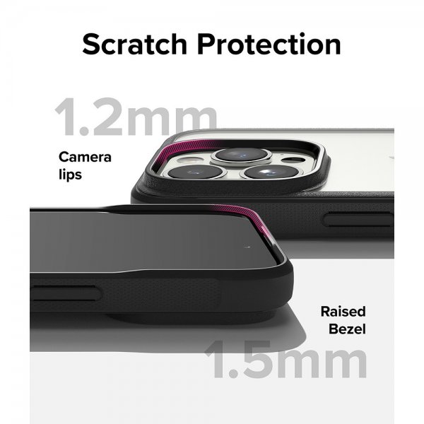 Ringke iPhone 15 Pro Max Deksel Fusion Bold Svart