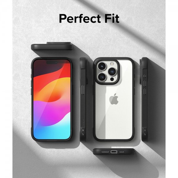 Ringke iPhone 15 Pro Max Deksel Fusion Bold Svart
