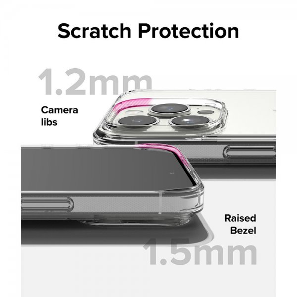 Ringke iPhone 15 Pro Max Deksel Fusion Clear