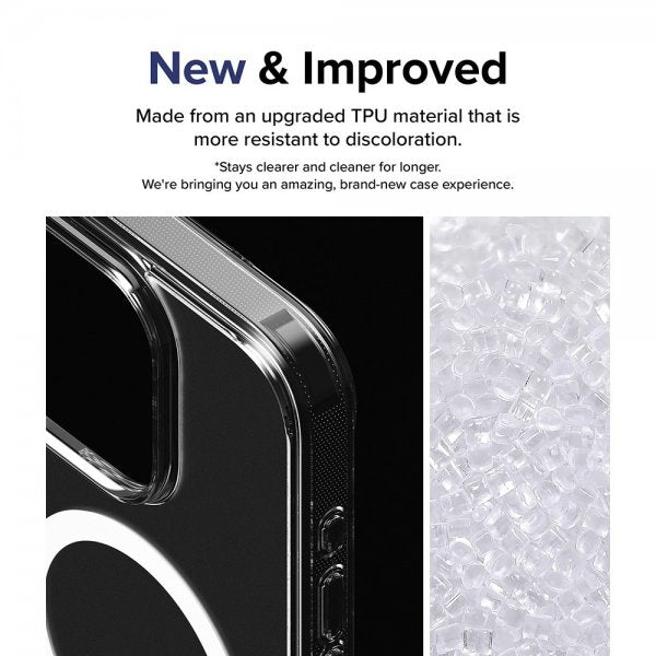 Ringke iPhone 15 Pro Max Deksel Fusion Magnetic Matte Clear