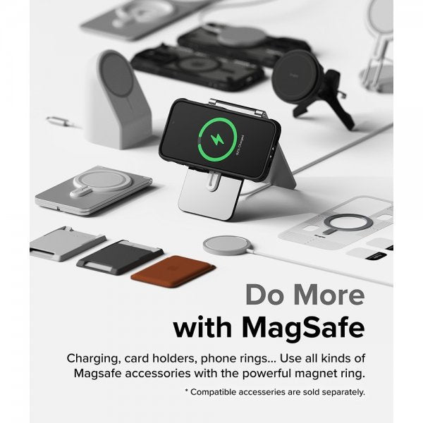 Ringke iPhone 15 Pro Max Deksel Fusion X Magnetic Matte Black